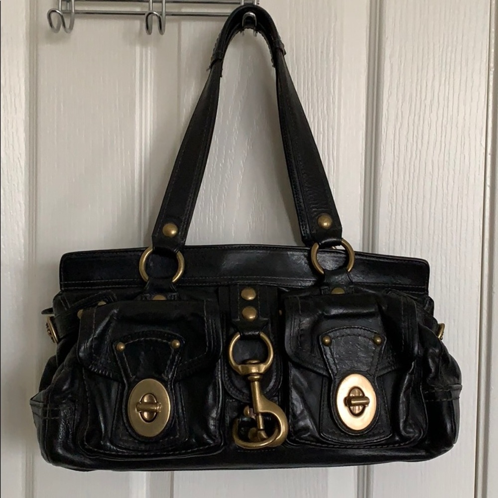 Coach anniversary-edition Vachetta leather bag.